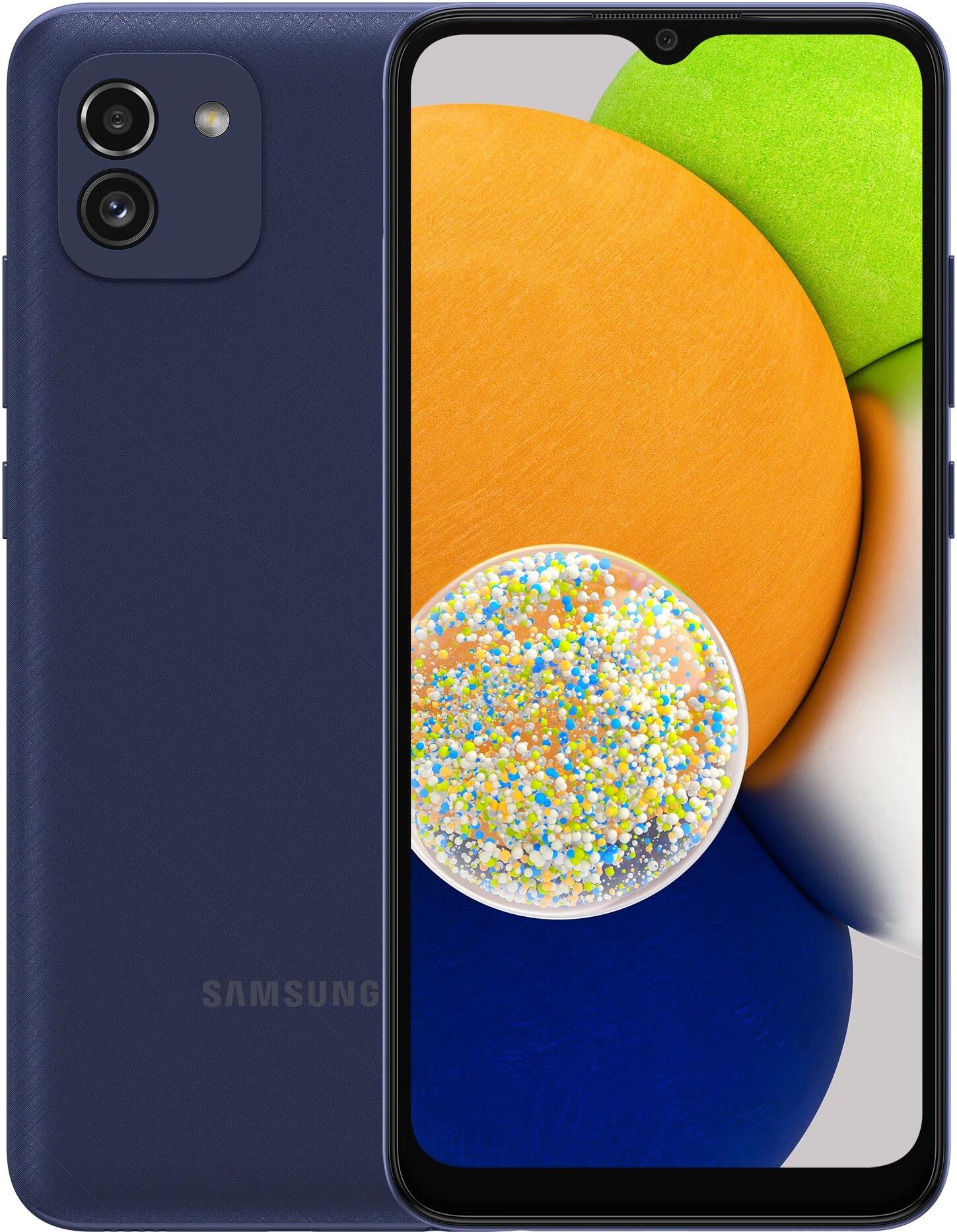 

Смартфон Samsung Galaxy SM-A035 A03 3GB/32GB Blue (SM-A035FZBDSKZ)