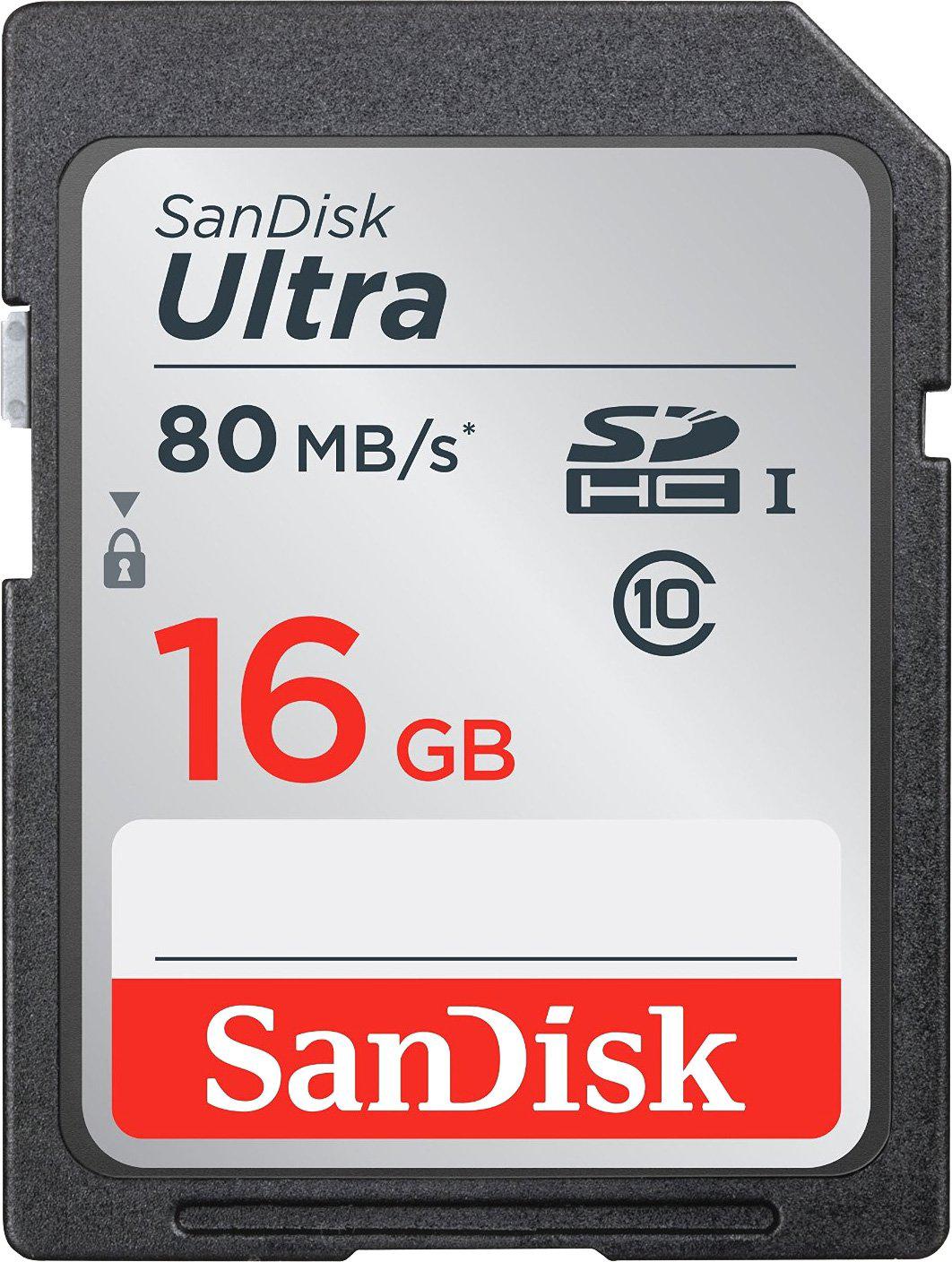 

Карта памяти SanDisk SDHC (Class 10) 16GB [SDSDUNC-016G-GN6IN], SDHC (Class 10) 16GB