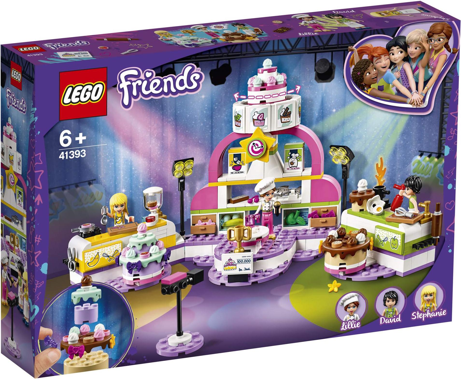 

Конструктор LEGO FRIENDS Соревнование кондитеров [41393], FRIENDS Соревнование кондитеров
