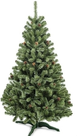 

Новогодняя елка Maxy Poland Русская с шишками 1.5 м, Новогодняя елка Maxy Poland Русская с шишками 1.5м