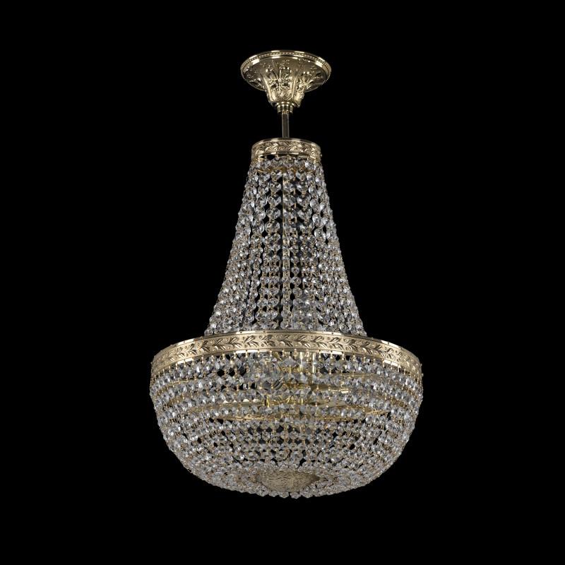 

Люстра на штанге Bohemia Ivele Crystal 19051/H2/35IV G