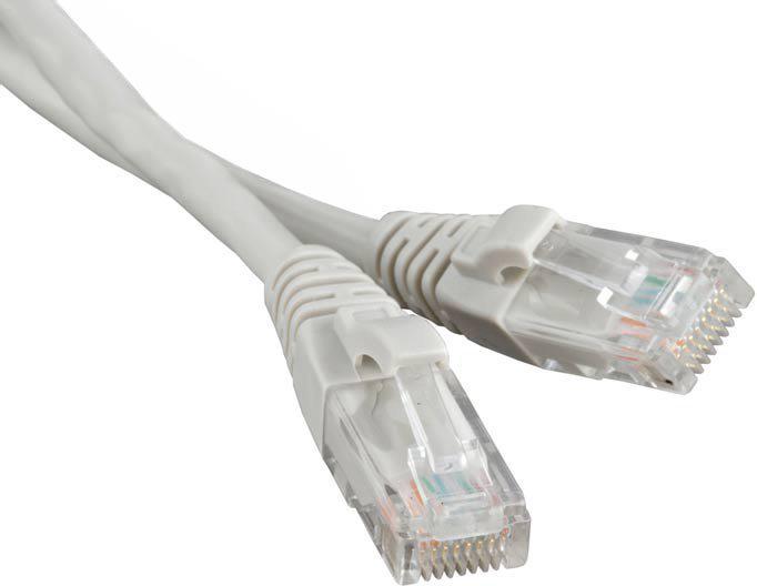

Кабель для компьютера Hyperline PC-LPM-UTP-RJ45-RJ45-C6-15M-LSZH-GY