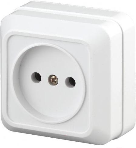 

Розетка Intro Quadro 2-201-01 белый [Б0027646], Quadro 2-201-01