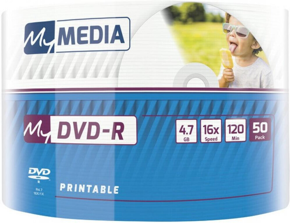 

Оптический диск MyMedia DVD-R 4.7Gb 16x Printable 50 шт, Оптический диск MyMedia DVD-R 4.7Gb 16x Printable 50 шт 69202