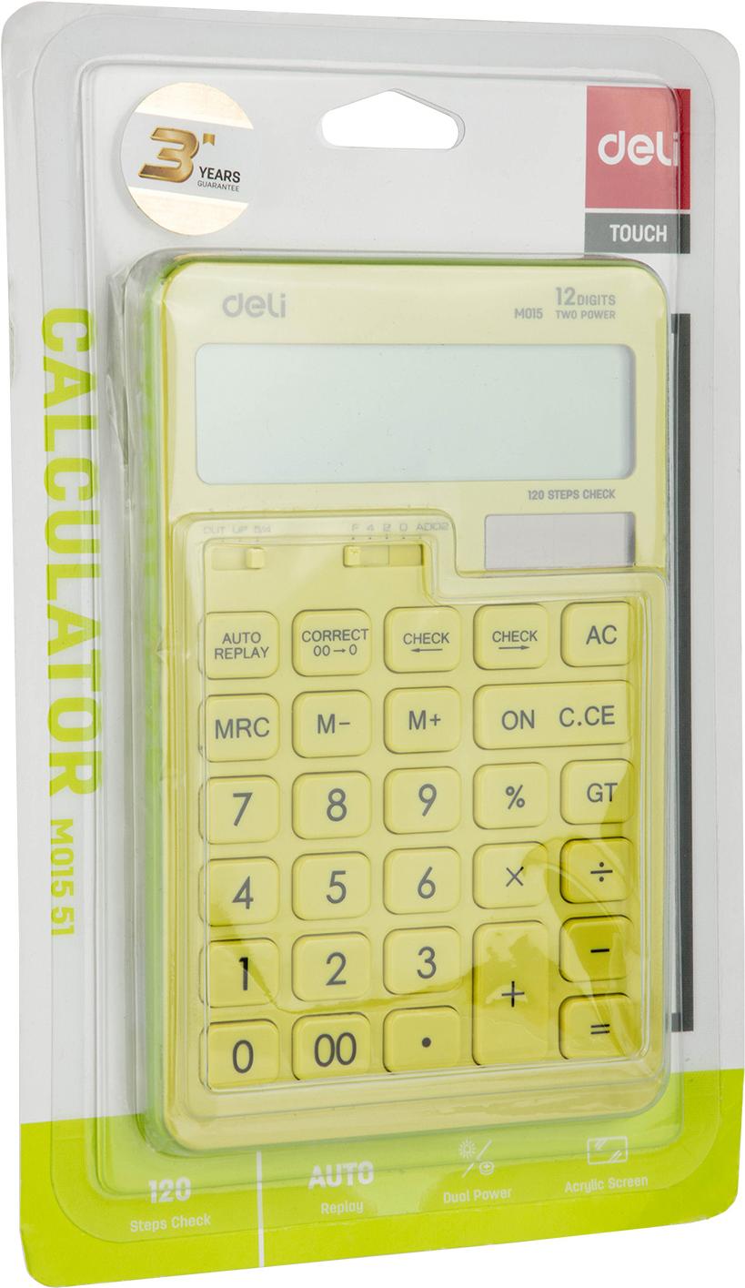 

Калькулятор Deli Touch [EM01551], Touch