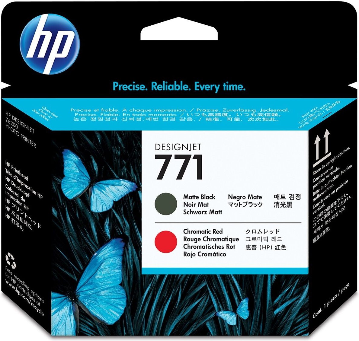 

Картридж для принтера HP 771 [CE017A], Картридж HP 771 CE017A