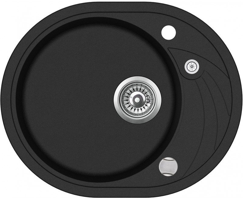 

Кухонная мойка Aquasanita Clarus SR102AW (black metallic 601)