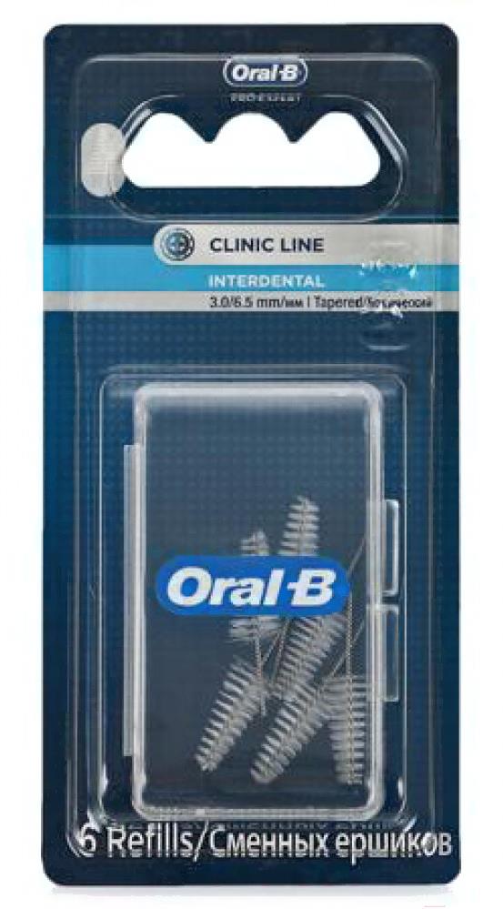 

Ершик межзубный Oral-B Pro-Expert Clinic Line 6шт, Pro-Expert Clinic Line 6шт