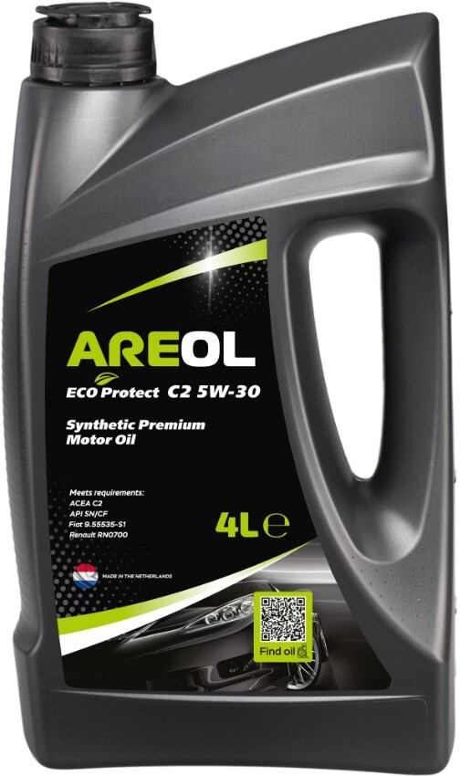 

Моторное масло Areol ECO Protect C2 5W30 4л (5W30AR070)