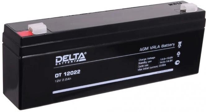 

Аккумулятор для ИБП Delta DT 12022
