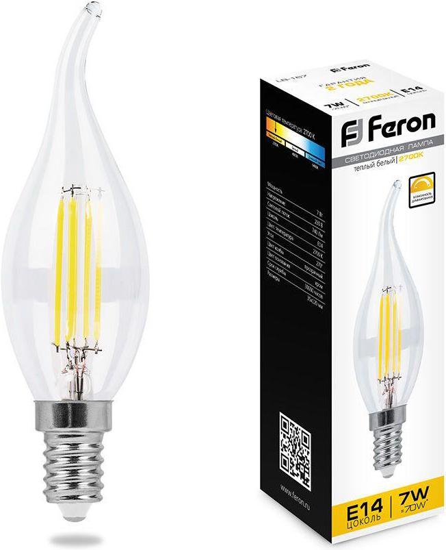 

Светодиодная лампа Feron 7W 230V E14 2700K LB-167 [25872], 7W 230V E14 2700K LB-167