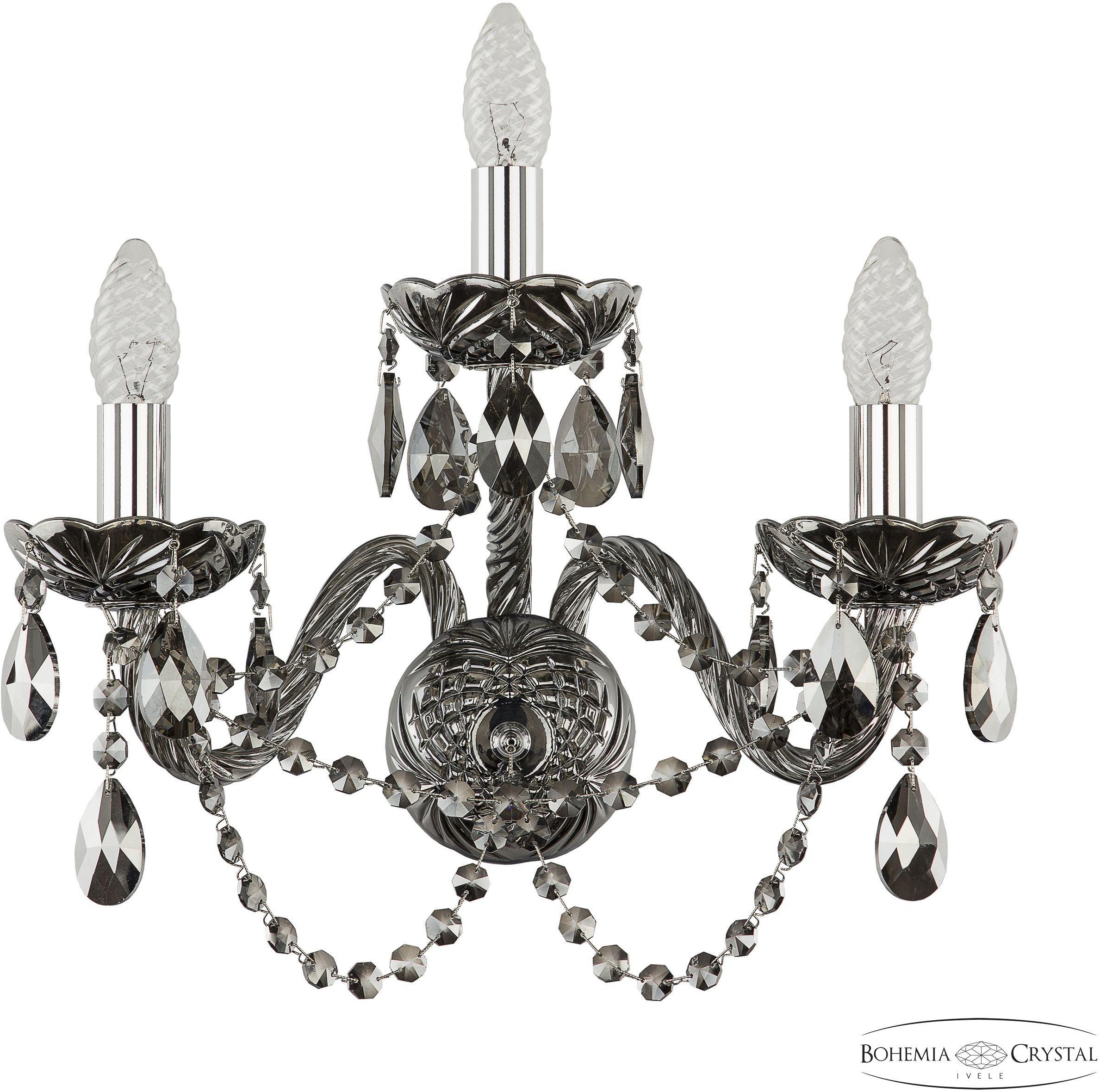 

Бра Bohemia Ivele Crystal 1402B/2+1/160 Ni M781