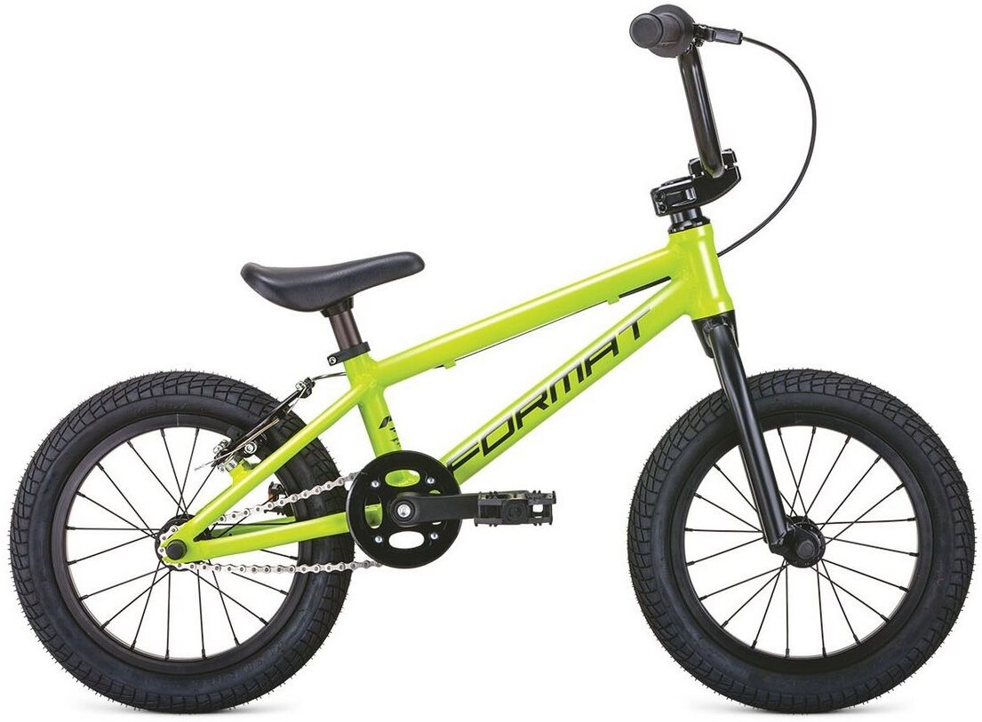 

Велосипед Format Kids 14 bmx 2020-2021 жёлтый [RBKM1K3B1001], Велосипед Format Kids 14 bmx 2020-2021 RBKM1K3B1001 жёлтый