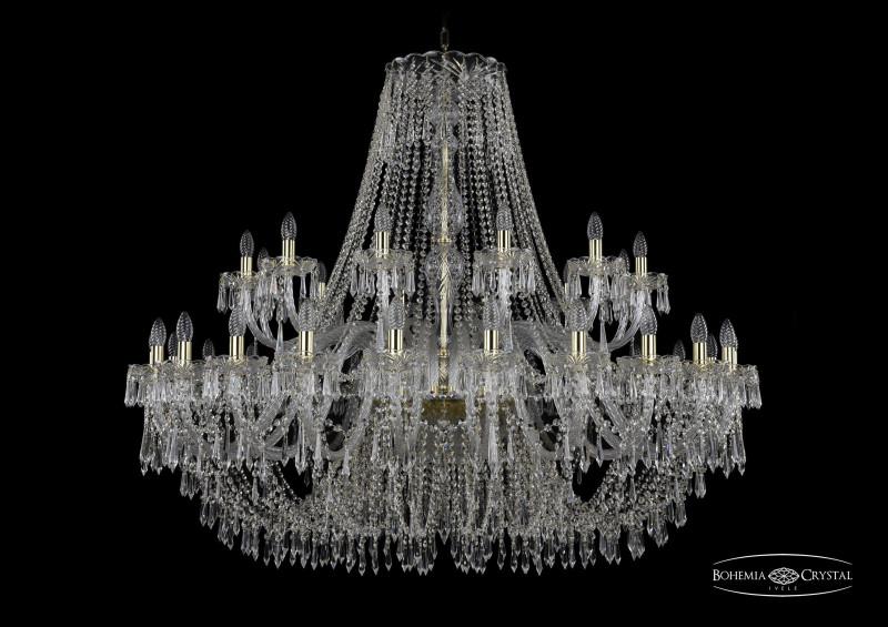 

Подвесная люстра Bohemia Ivele Crystal 1403/24+12/530/G