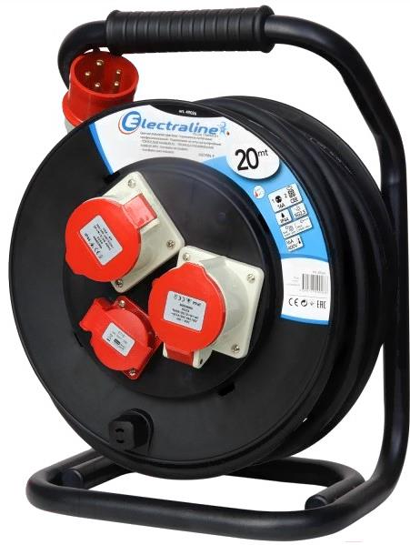

Удлинитель на катушке Electraline 49026 (20м), 49026 20м на катушке
