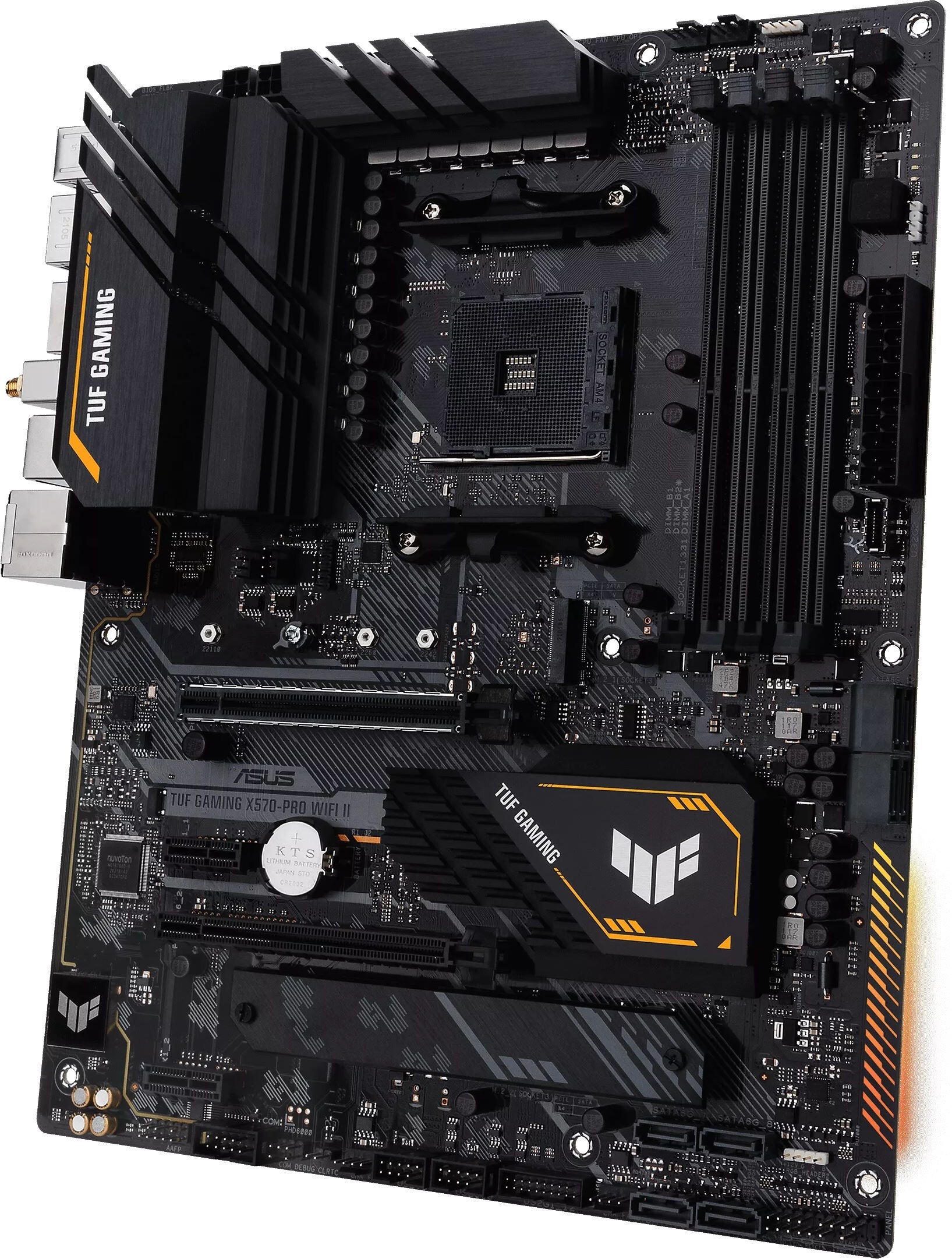 

Материнская плата ASUS TUF GAMING X570-Pro (Wi-Fi), Материнская плата ASUS TUF GAMING X570-Pro (Wi-Fi) (ATX, X570, 4xDDR4-5100, M.2, DisplayPort, HDMI, COM)