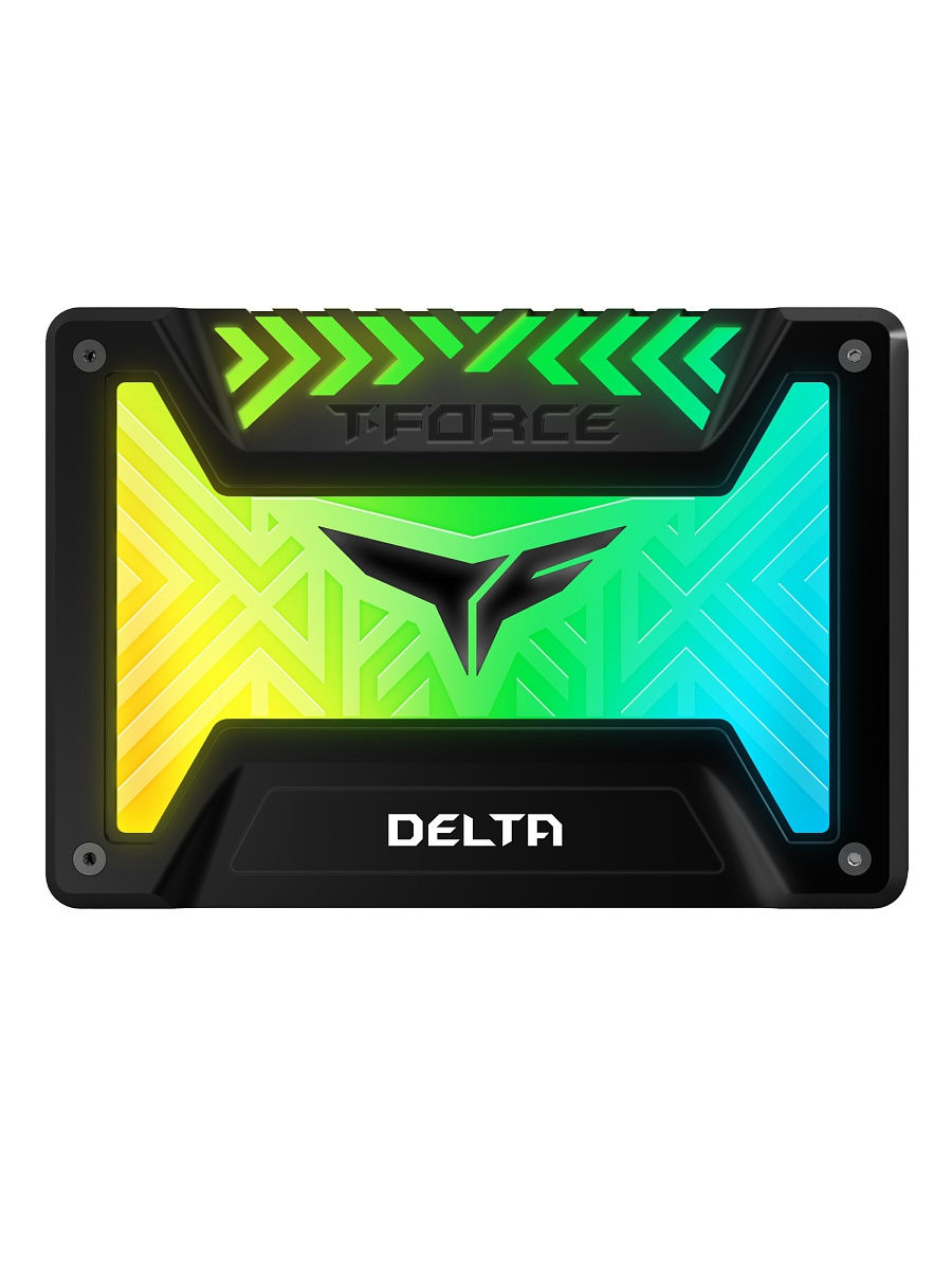 

SSD диск Team Delta RGB 500 GB Black [T253TR500G3C313], Delta RGB 500 GB