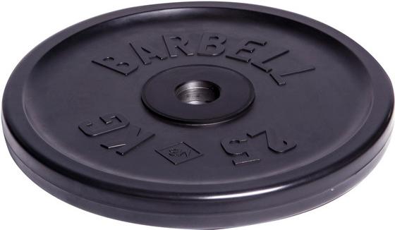 

Диск для штанги MB Barbell олимпийский d 51 мм 25,0 кг черный [468], олимпийский d 51 мм 25,0 кг