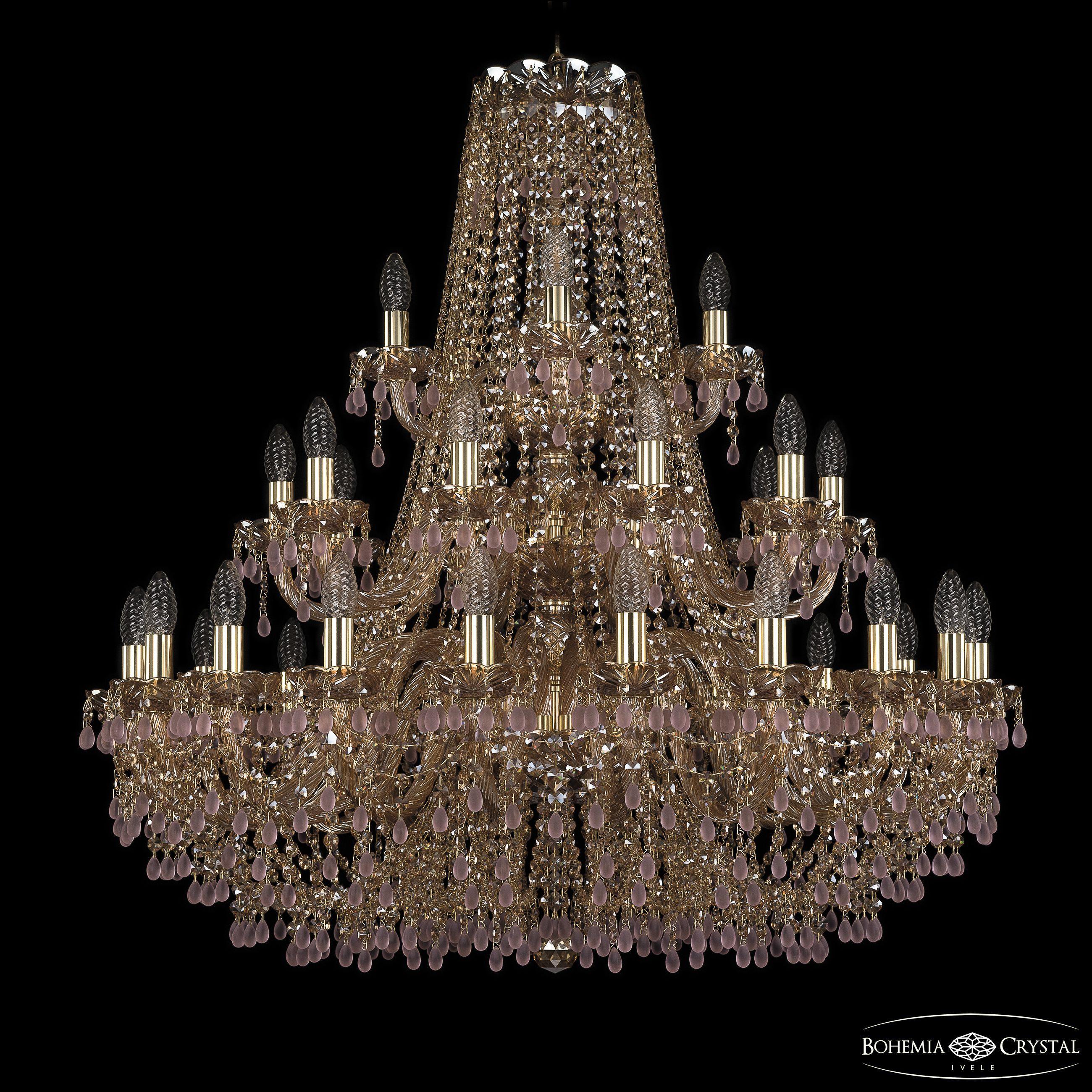 

Подвесная люстра Bohemia Ivele Crystal 1410/20+10+5/360/3d G V7010 M721