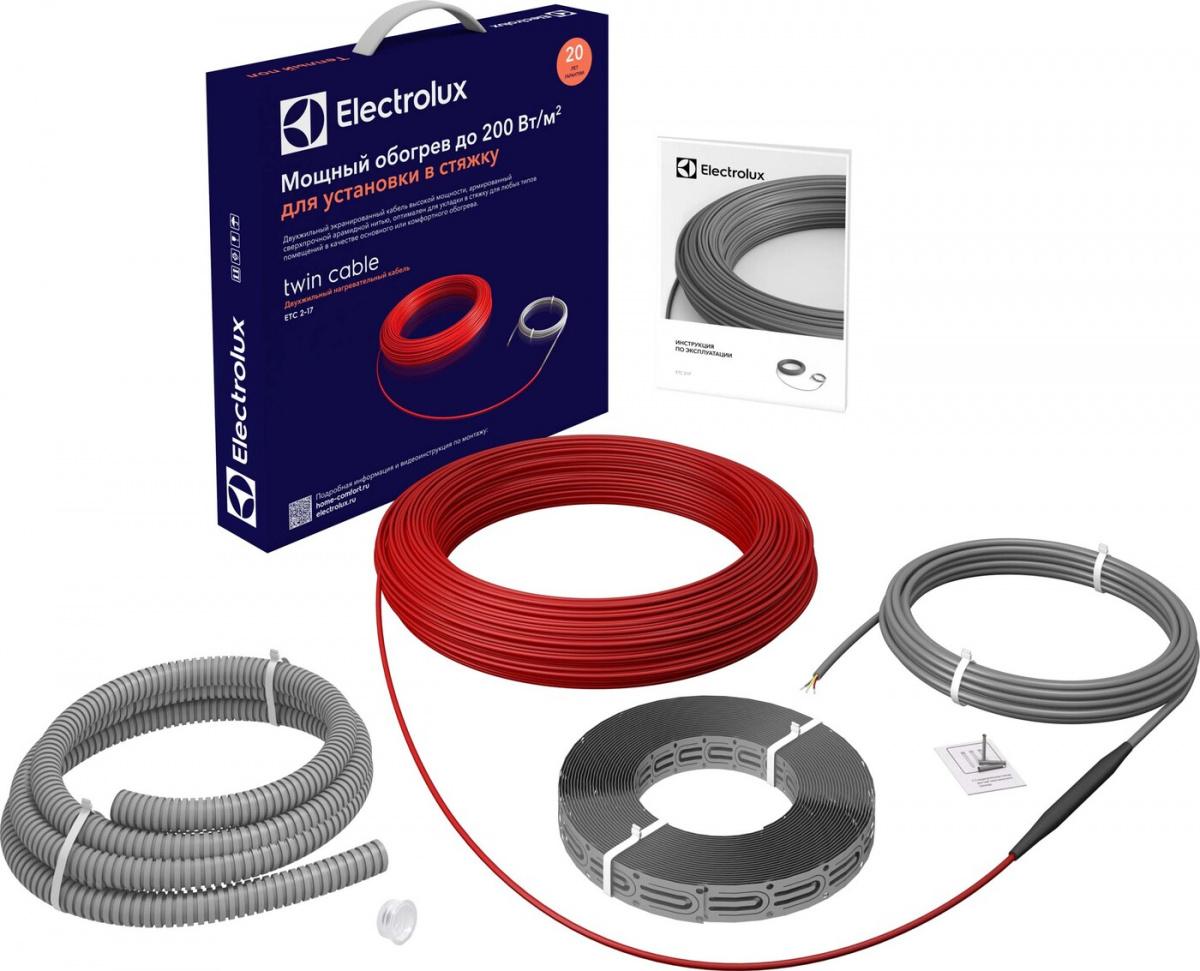 

Нагревательный кабель Electrolux Twin Cable ETC 2-17-300, ETC 2-17-300