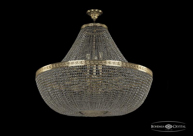 

Люстра на штанге Bohemia Ivele Crystal 19051/H1/100IV G