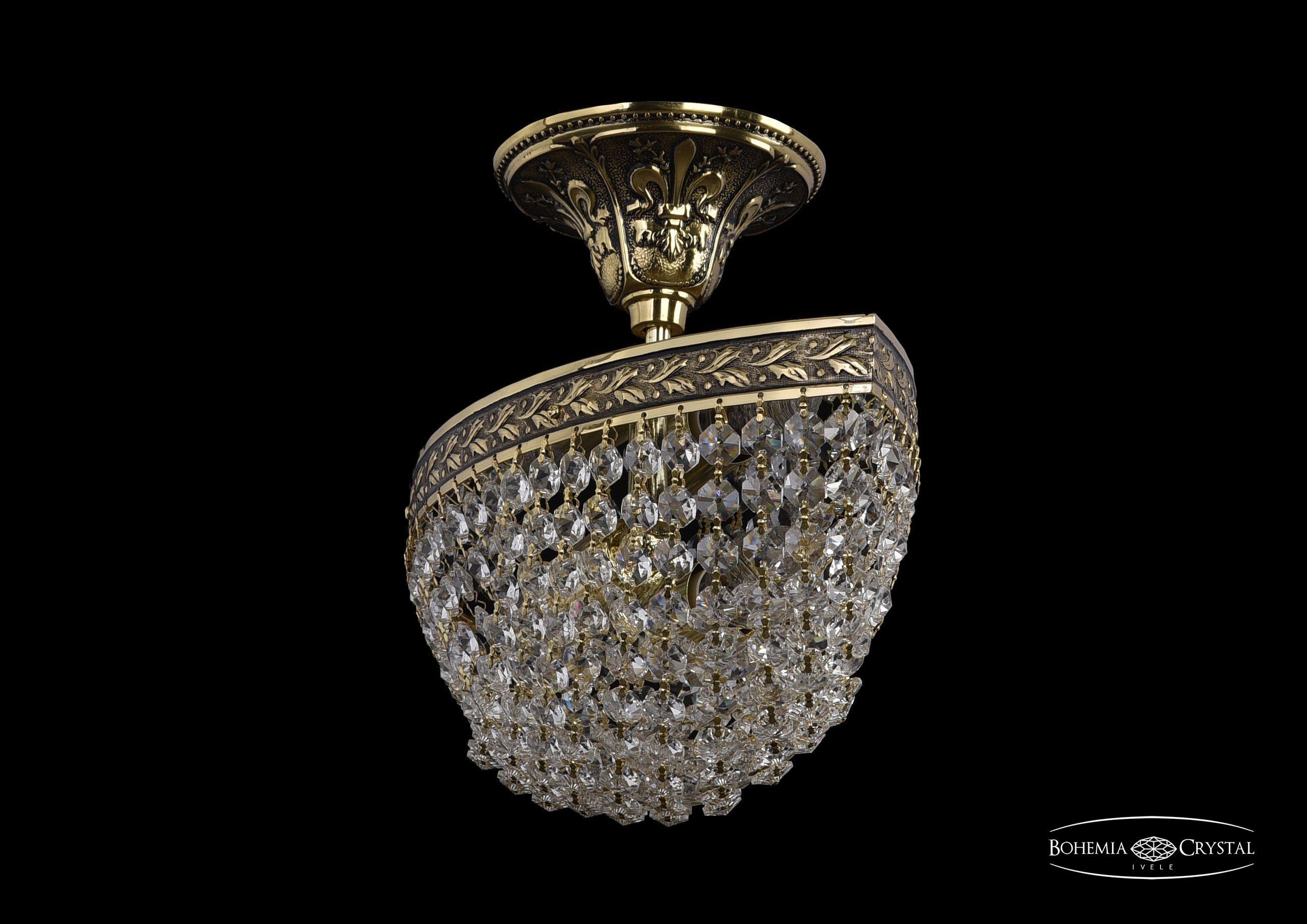 

Люстра на штанге Bohemia Ivele Crystal 19323/35IV GB