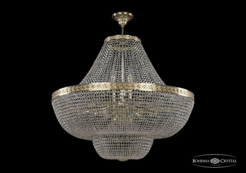 

Люстра на штанге Bohemia Ivele Crystal 19091/H1/90IV G