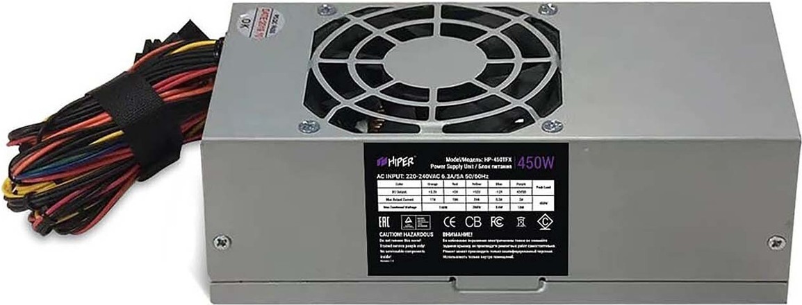 

Блок питания Hiper HP-450TFX, Блок питания для компьютеров Hiper HP-450TFX