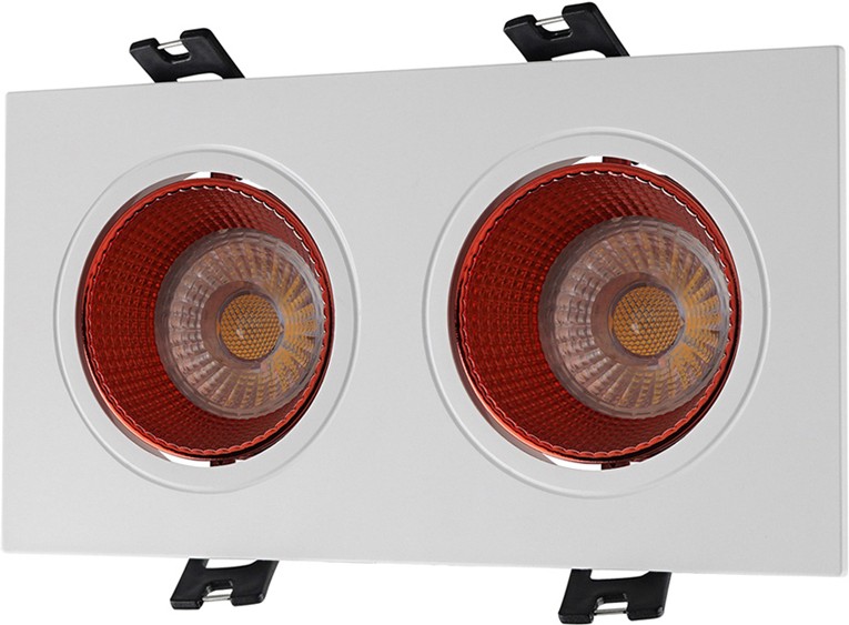 

Встраиваемый точечный светильник Denkirs DK3072-WH+RD