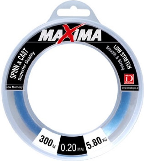 

Леска монофильная DRAGON MAXIMA SPIN CAST 300 м 0,28 мм [30-21-228], Леска монофильная DRAGON MAXIMA SPIN CAST 300 м 0,28 мм 30-21-228