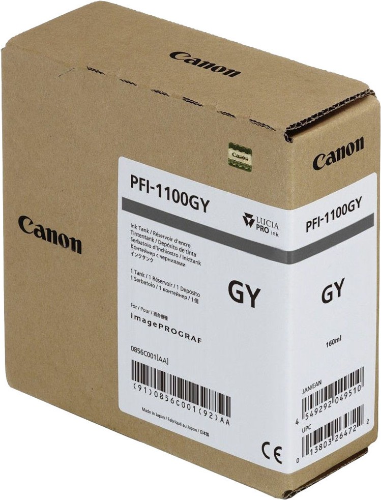 

Картридж-чернильница Canon PFI-1100GY, Картридж Canon PFI-1100GY