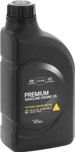 

Моторное масло Hyundai/KIA Premium Gasoline 5W20 1л [0510000121], Premium Gasoline 5W20 1л