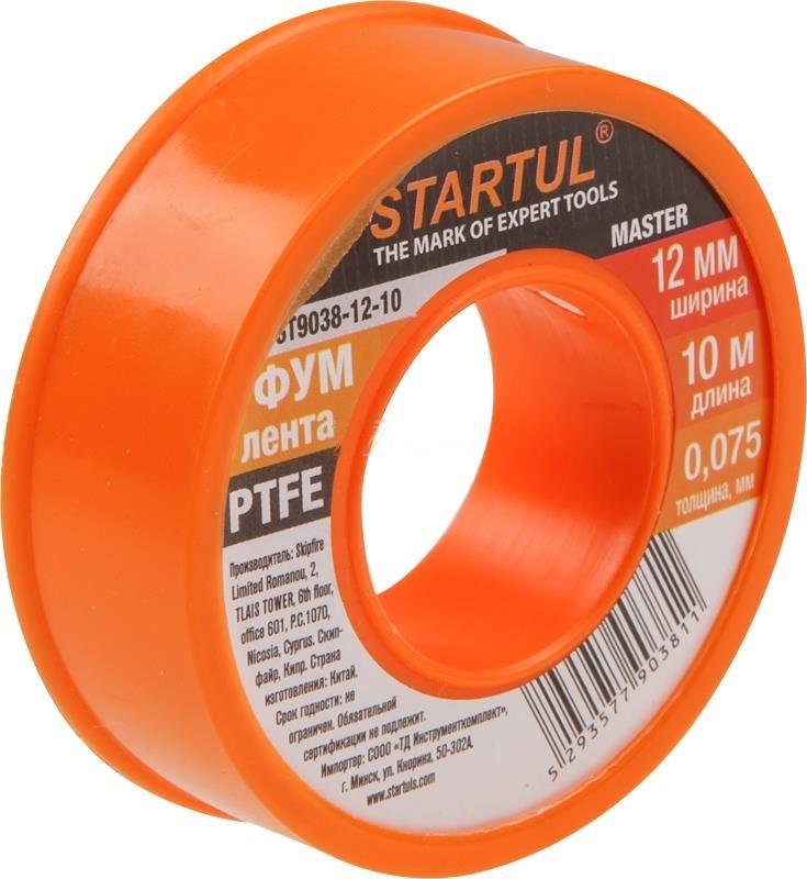 

Монтажные материалы Startul Фум-лента PTFE 12ммх10м Master [ST9038-12-10], Монтажные материалы Startul Фум-лента PTFE 12ммх10м Master ST9038-12-10