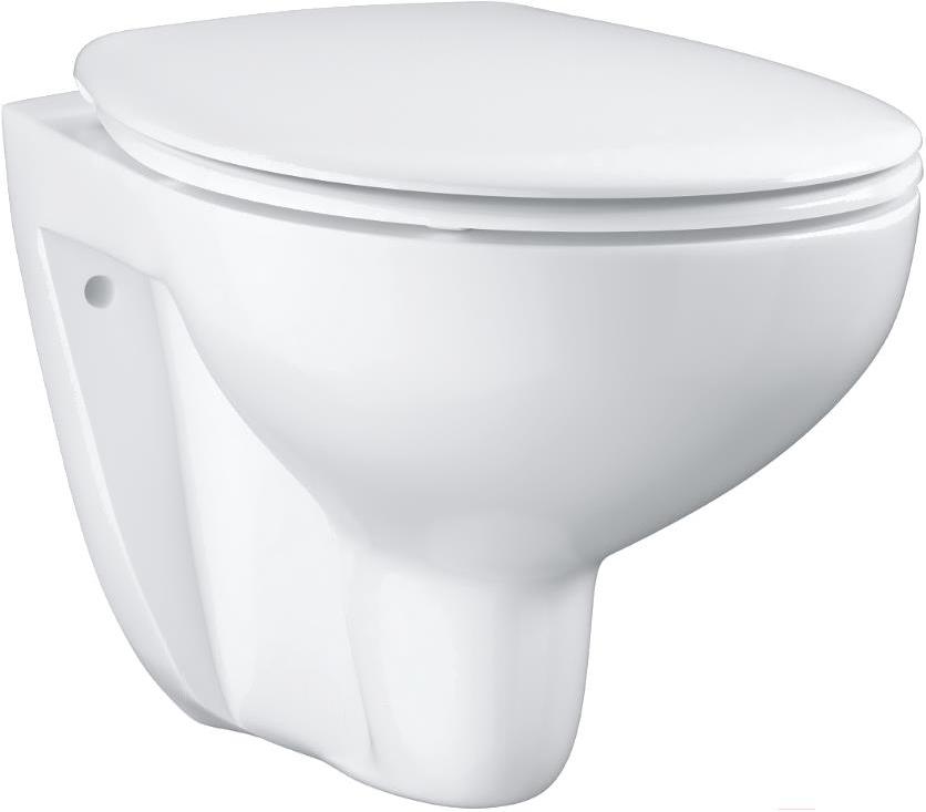 

Унитаз Grohe Bau Ceramic с микролифтом [39351000], Bau Ceramic с микролифтом
