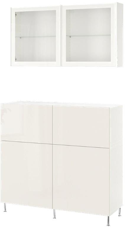 

Шкаф-витрина IKEA Бесто [293.018.04], Бесто