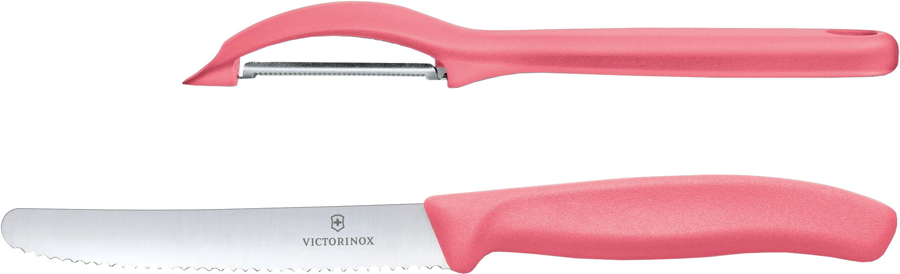 

Кухонный нож Victorinox Swiss Classic + овощечистка красный [6.7116.21L12], Кухонный нож Victorinox Swiss Classic 6.7116.21L12