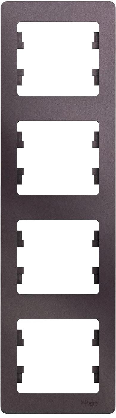 

Рамка Schneider Electric Glossa GSL001408, Glossa GSL001408