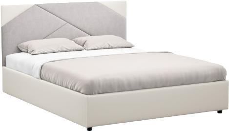

Кровать Moon Trade Manisa 1226 1226 160x200 велюр/экокожа серый/белый [К002736], Manisa 1226 1226 160x200 велюр/экокожа