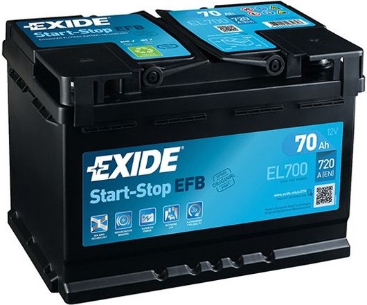 

Аккумулятор Exide ECM EL700 70 А/ч