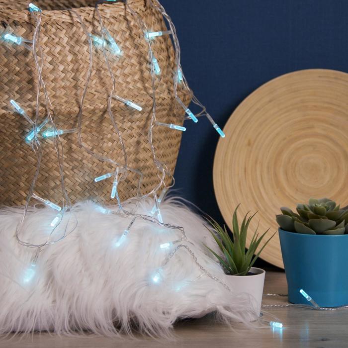 

Новогодняя гирлянда Luazon Нить 50 LED 5м аквамарин [3590718], Нить 50 LED 5м
