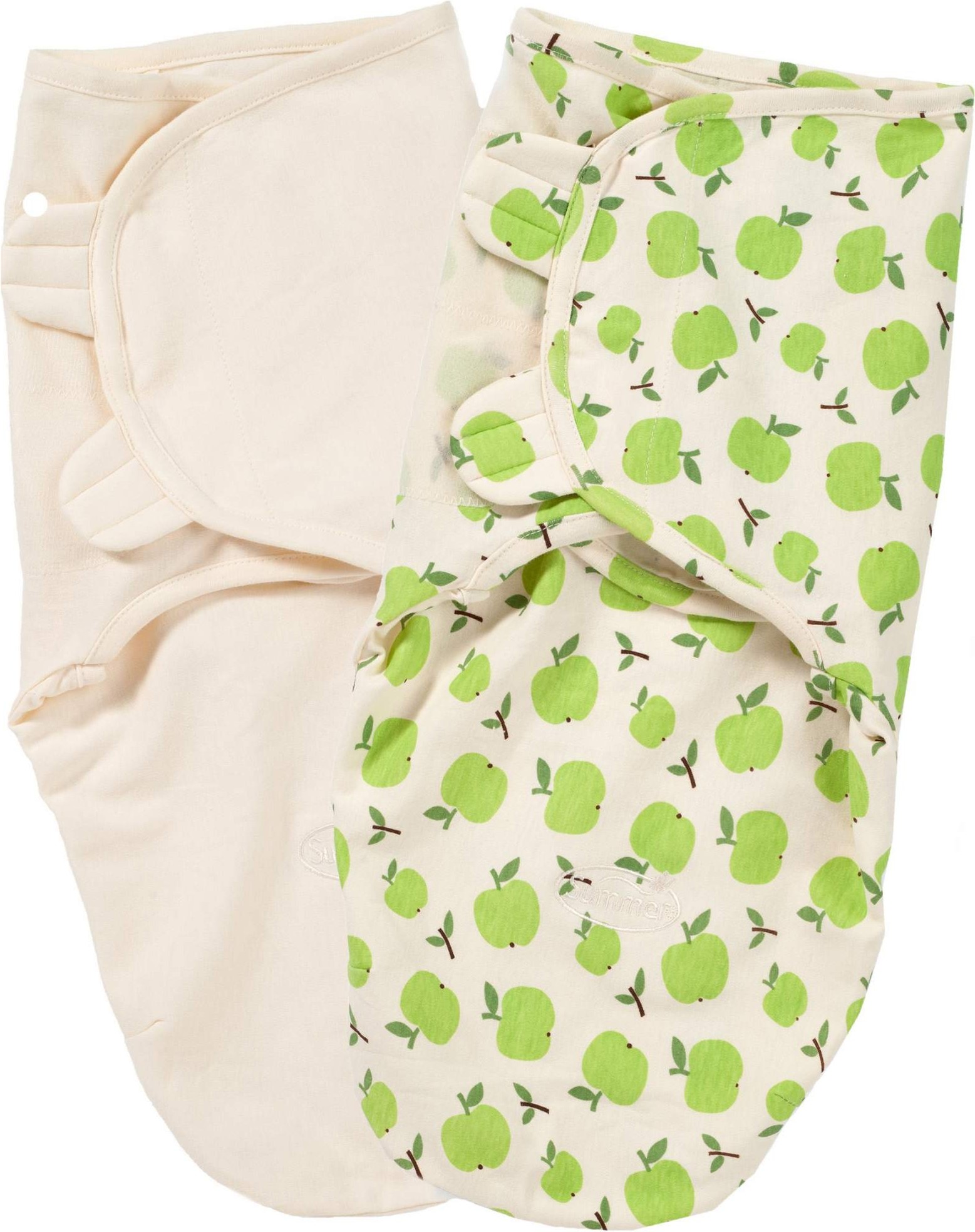 

Конверт детский Summer Infant SwaddleMe Organic S/M 2 шт зеленый/яблоки