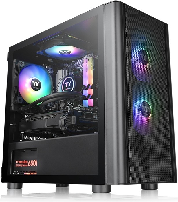 

Корпус для компьютера Thermaltake V150 TG ARGB [CA-1R1-00S1WN-02], Корпус Thermaltake V150 TG ARGB Breeze (CA-1R1-00S1WN-02)