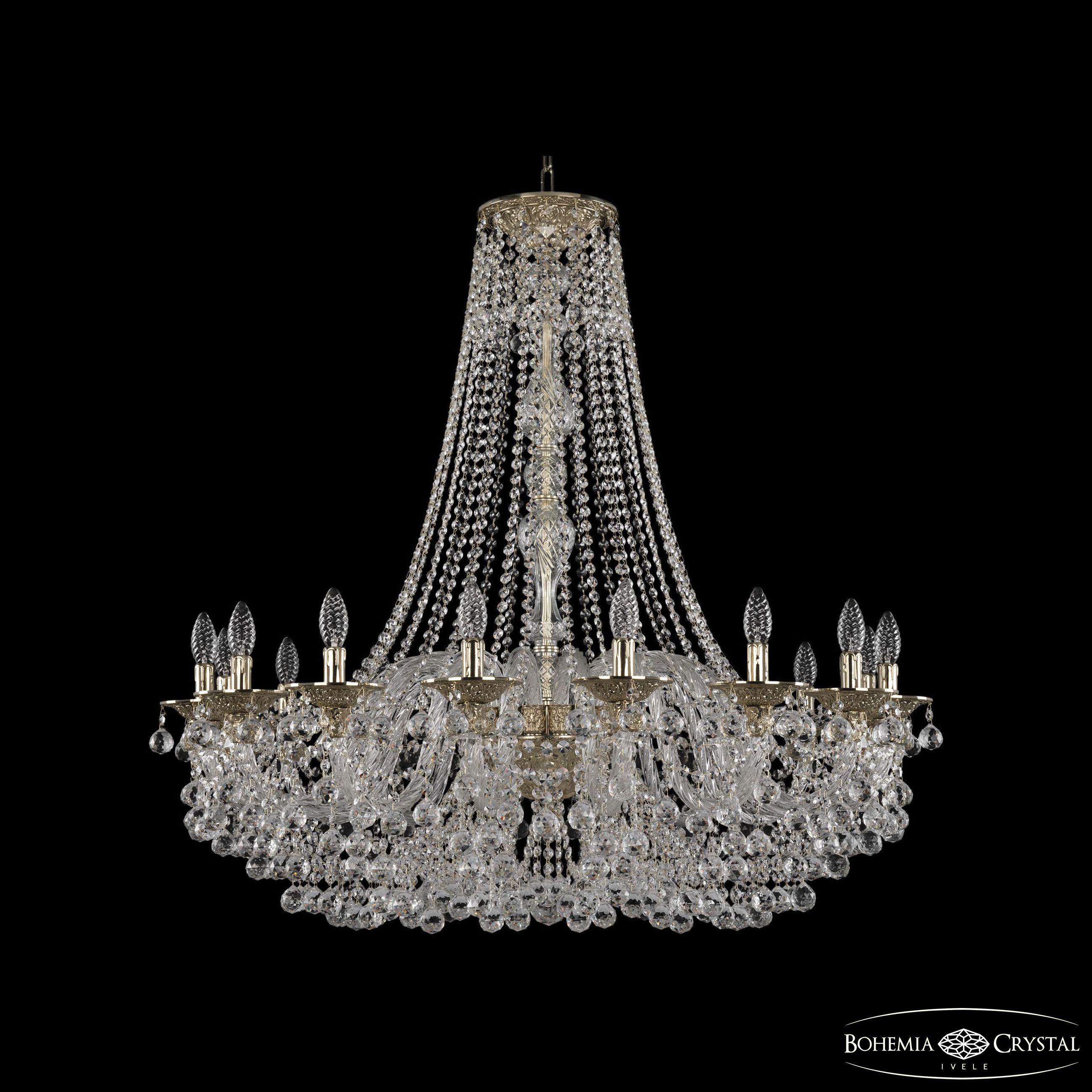 

Подвесная люстра Bohemia Ivele Crystal 16109/16/360/h-95 G