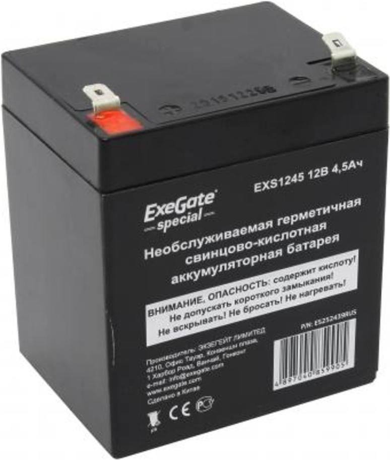

Аккумулятор для ИБП ExeGate Special EXS1245/DT12045 [ES252439RUS], Special EXS1245/DT12045