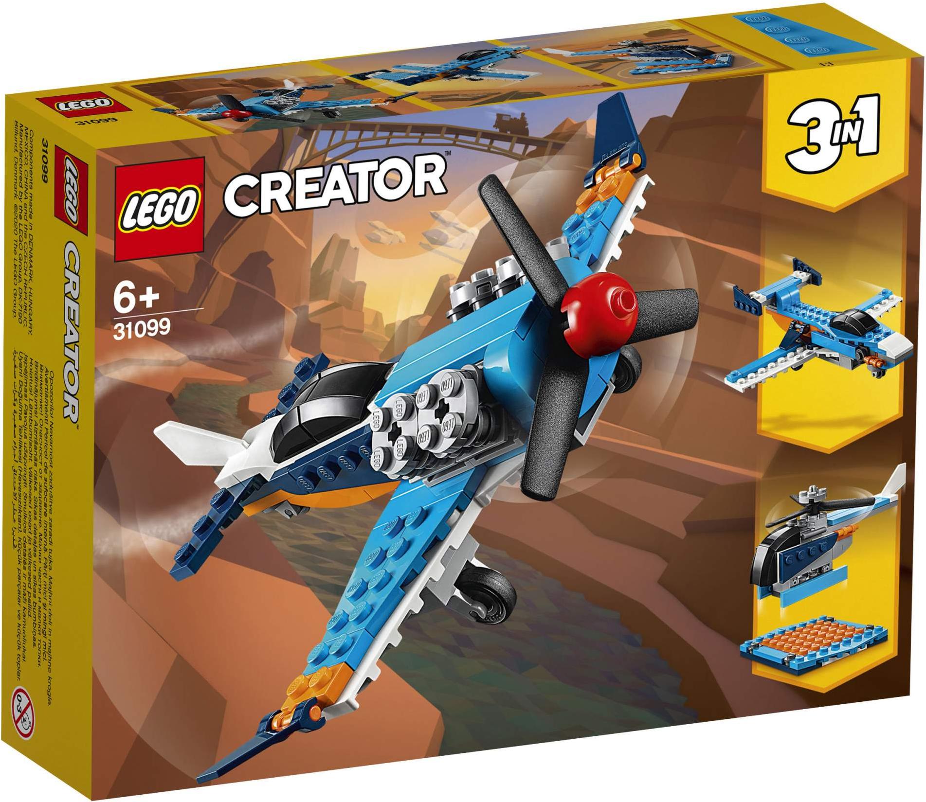 

Конструктор LEGO Винтовой самолёт [31099], Винтовой самолёт