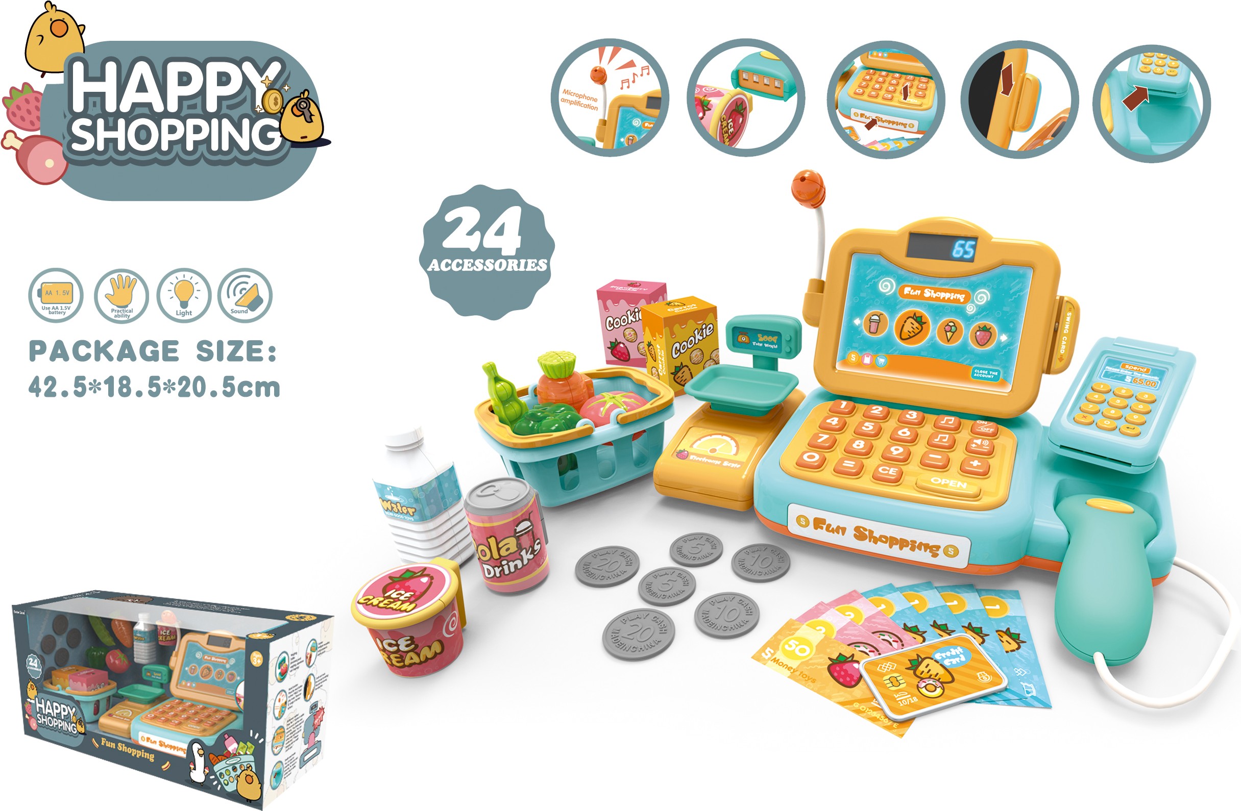 

Игровой набор Guangdong Касса (888D)