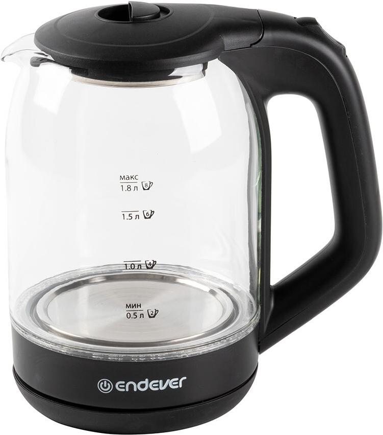 

Электрочайник Endever Skyline KR-303G черный, Skyline KR-303G