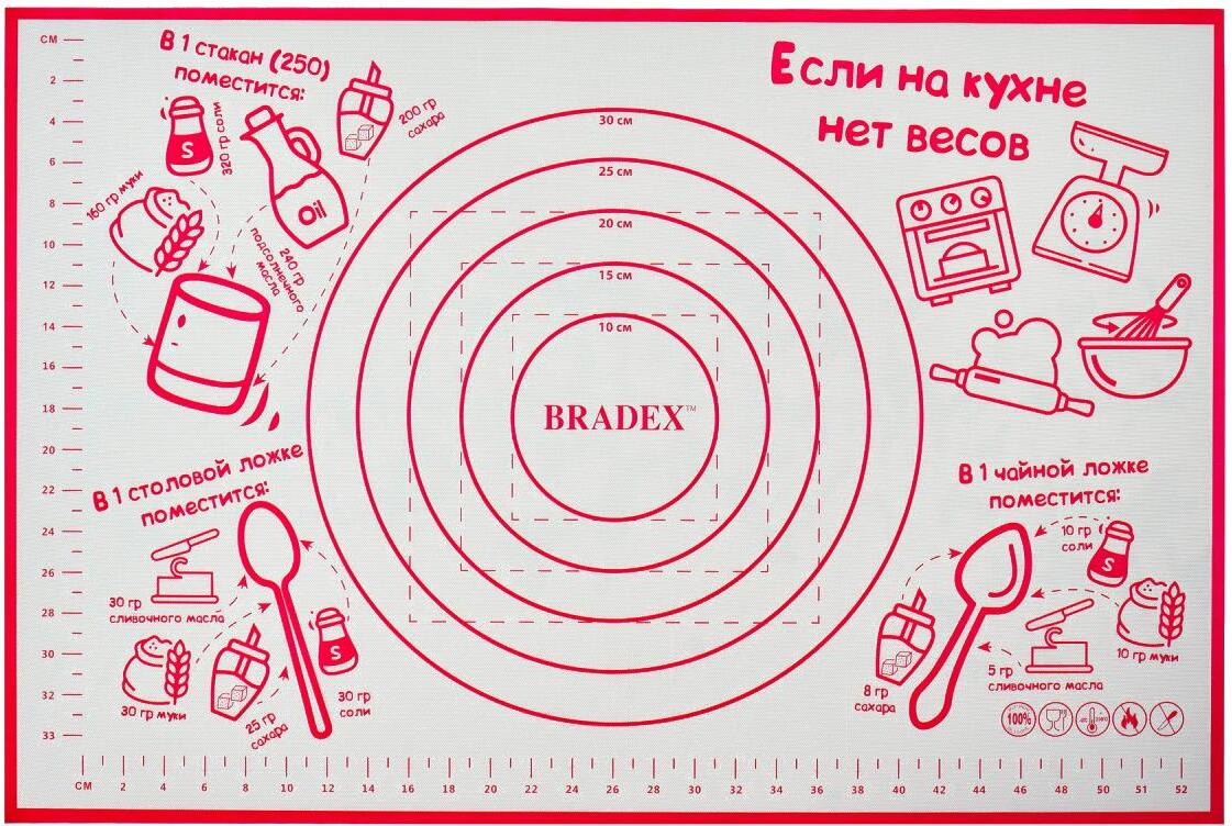 

Коврик для теста Bradex TK 0495