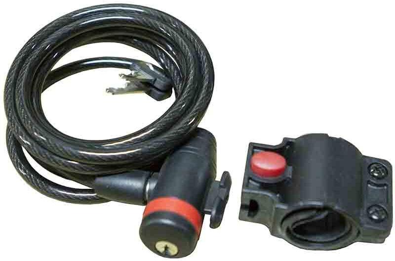 

Велосипедный замок Tonyon TY511-1 8х1000мм, TY511-1 8х1000мм