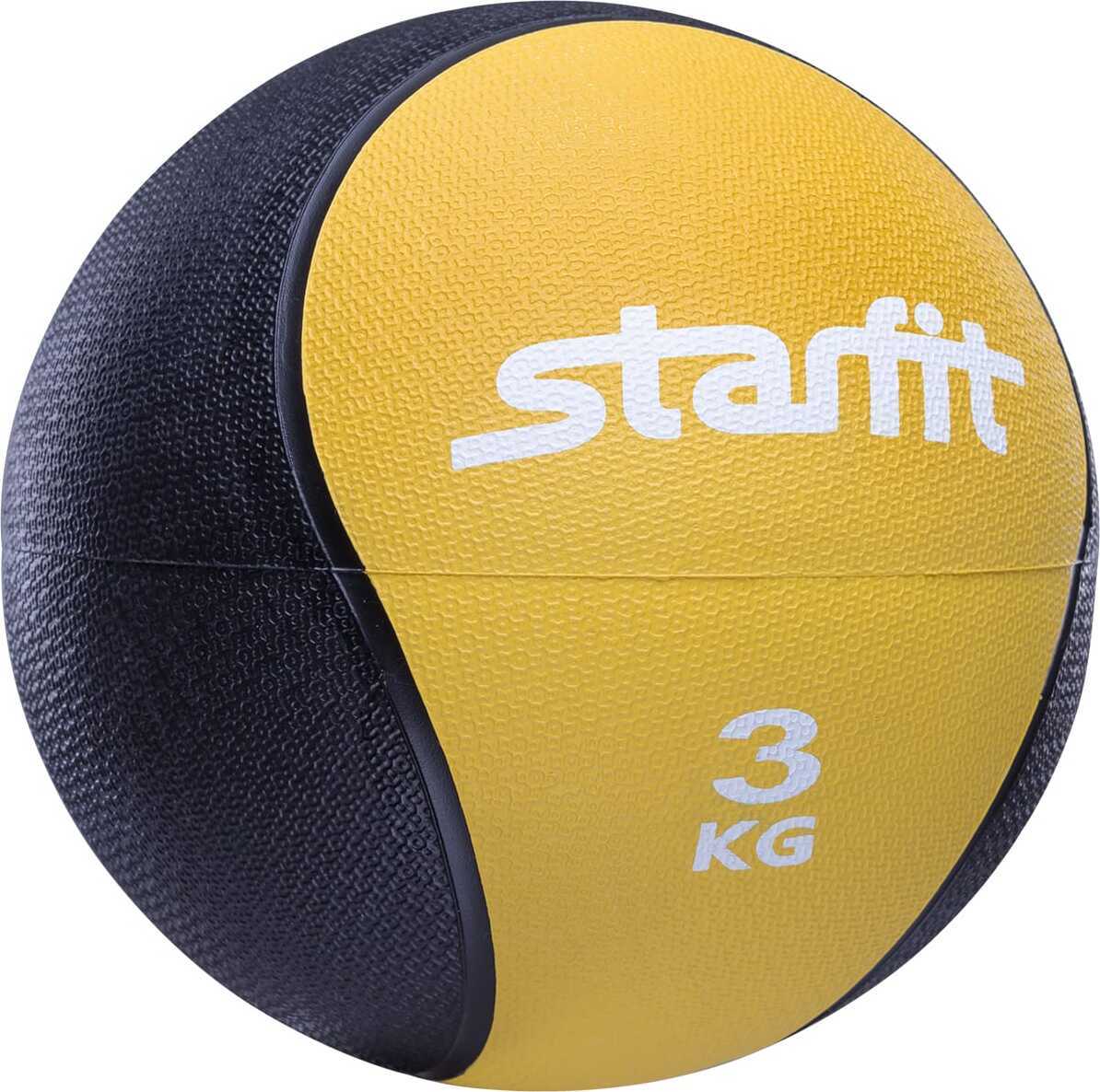 

Медицинбол Starfit Pro GB-702 3кг желтый